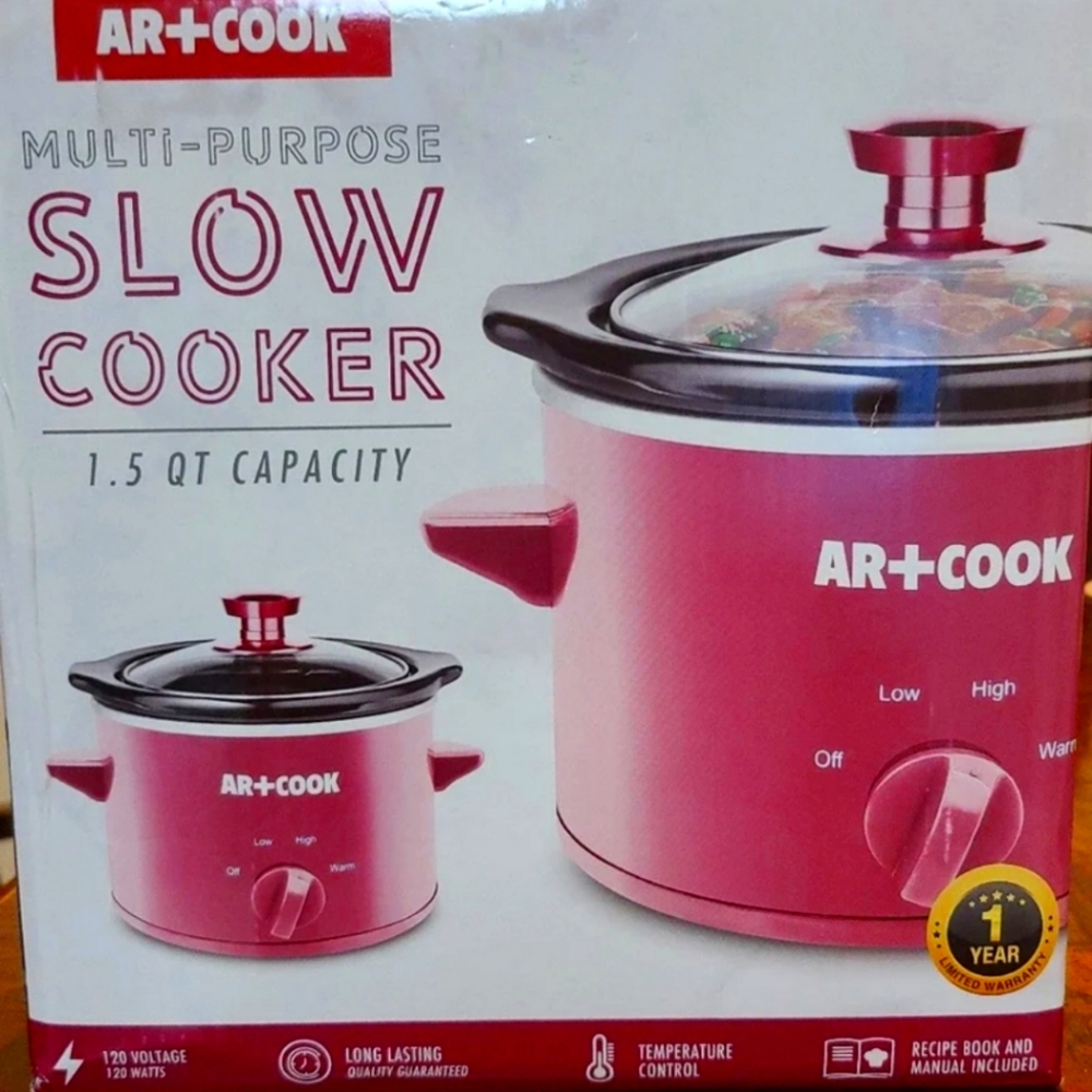 Slow Cooker 1 .5 qt AR+Cooker